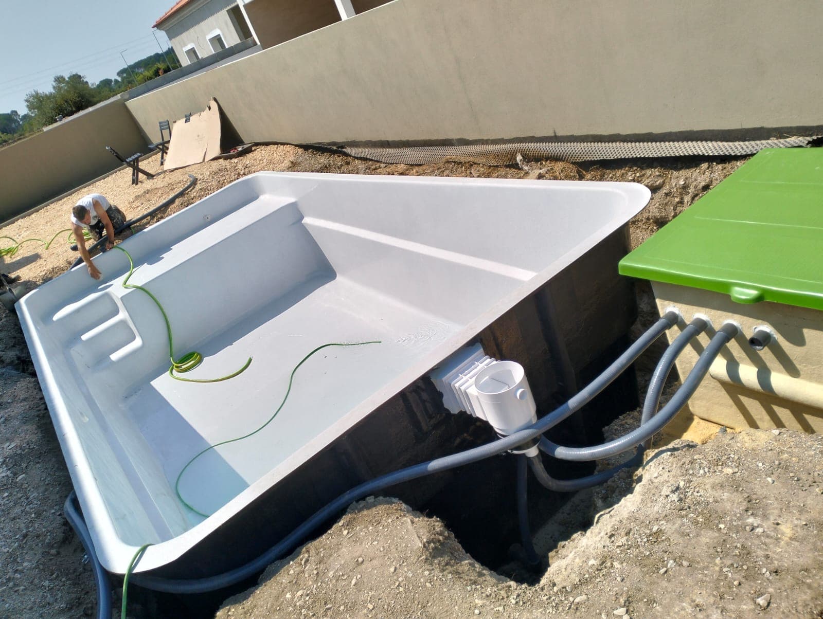Equipamento técnico de piscina